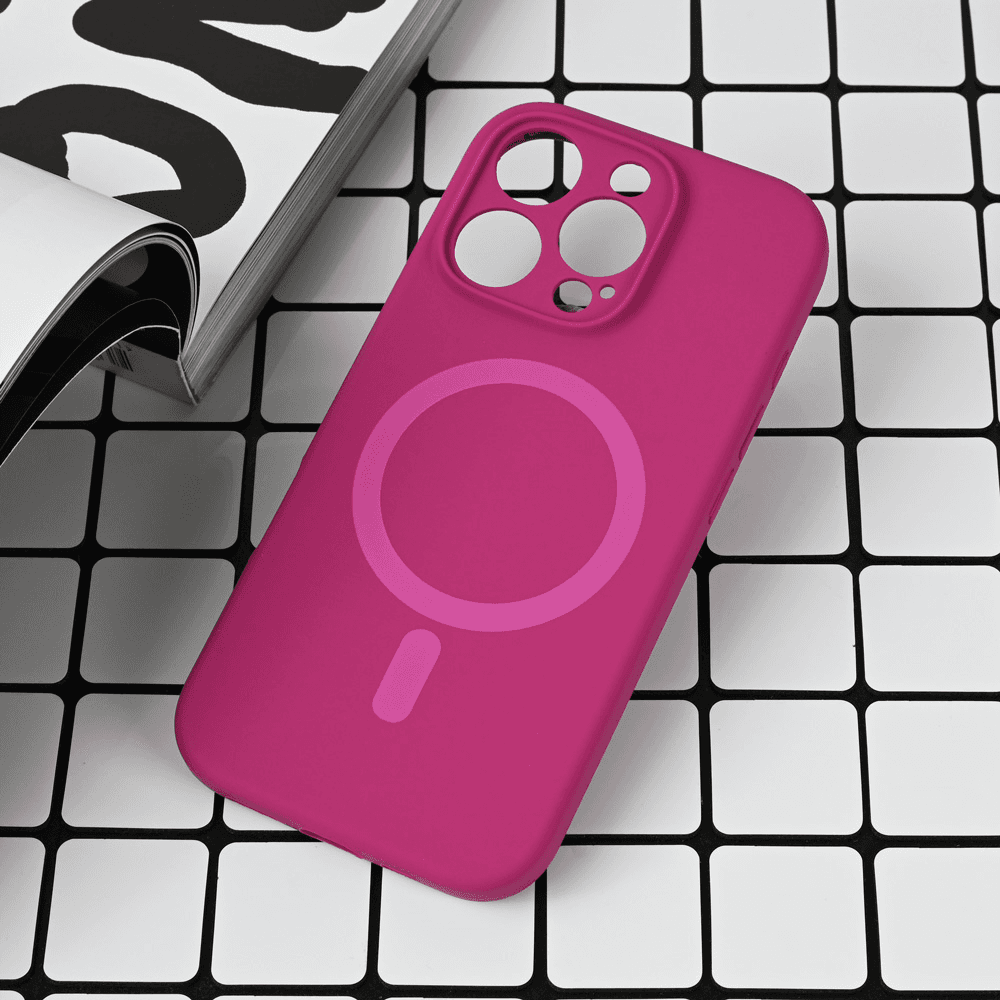 Maska za iPhone 16 Pro 6.3 Magsafe Pure color, Roze