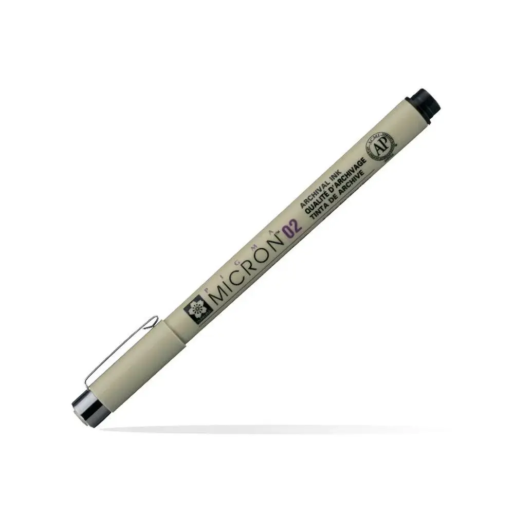 Royal Talens Liner Pigma Micron 02, 0.3mm, Crni