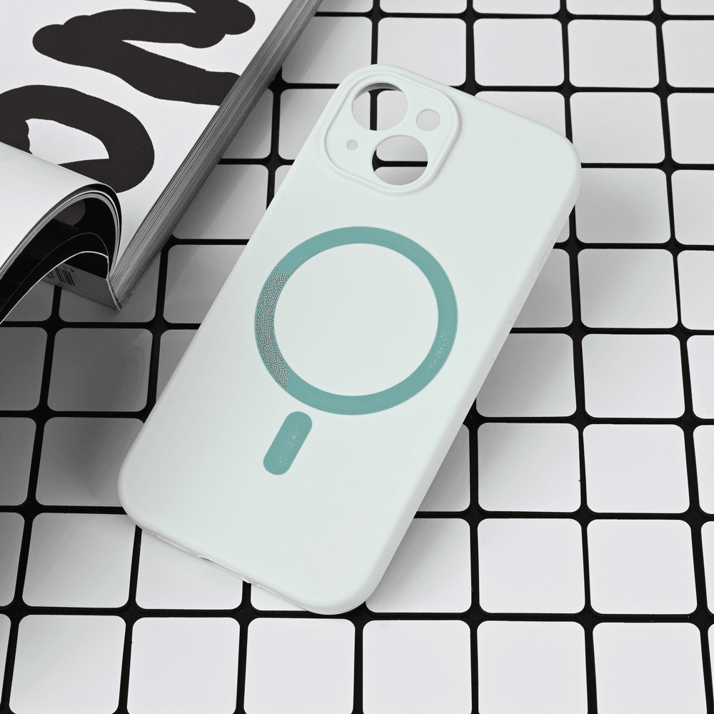 Maska za iPhone 15 6.1 Magsafe Pure color, Menta