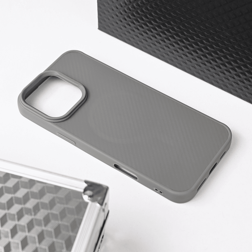 Maska za iPhone 16 Pro Max 6.9 Magsafe Kevlar, Siva