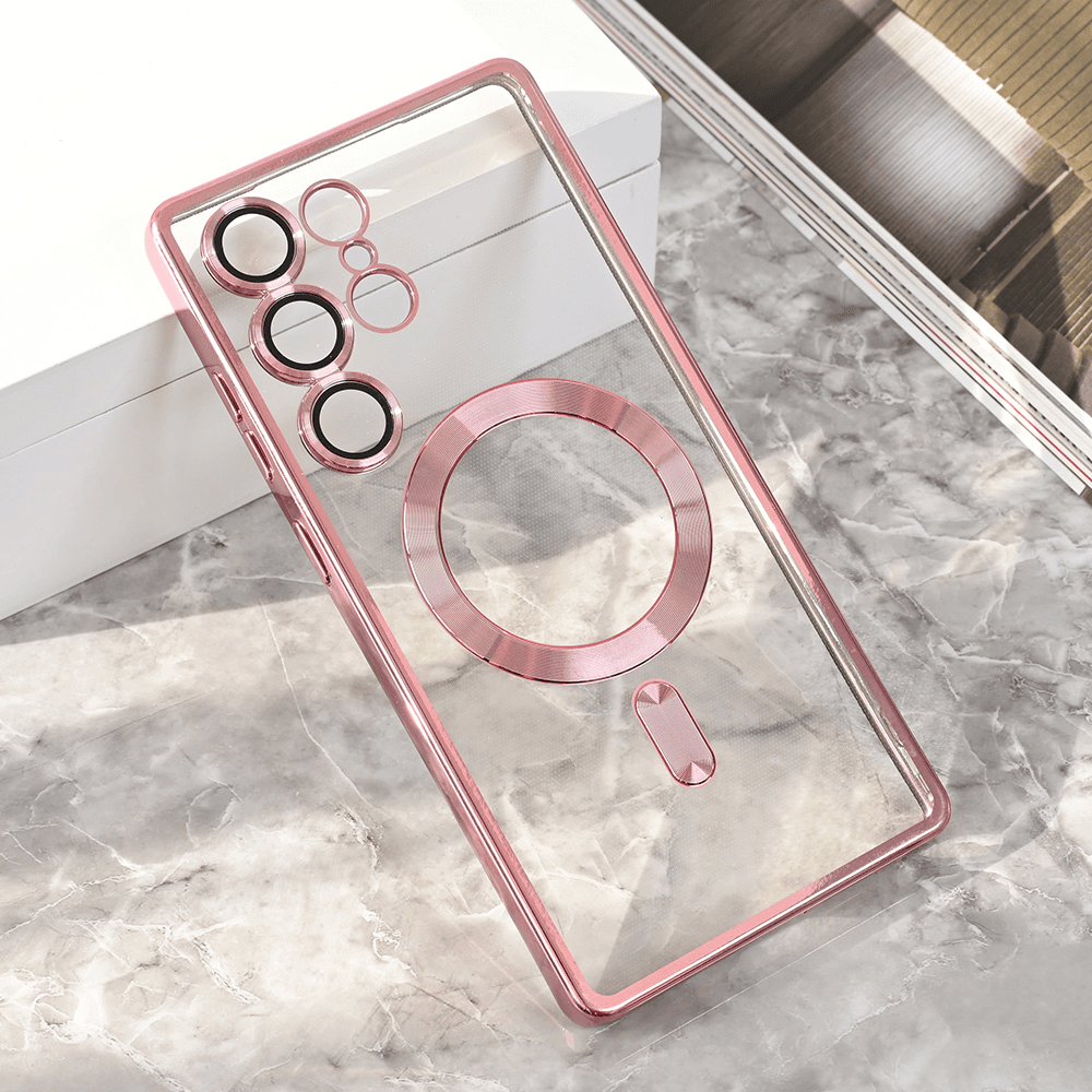 Maska za Samsung S25 Ultra Magsafe Lux, Roze