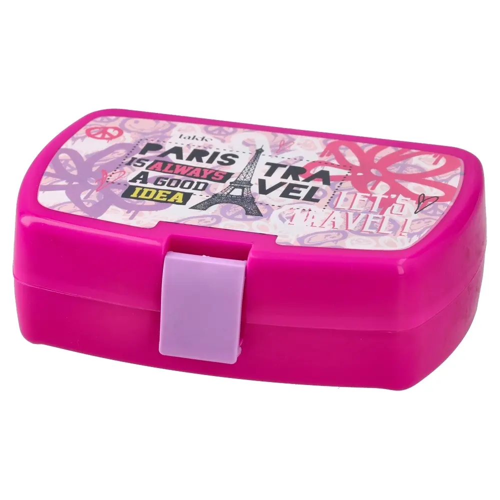 Takk Kutija za užinu Paris Smile, Plastična, 550 ml