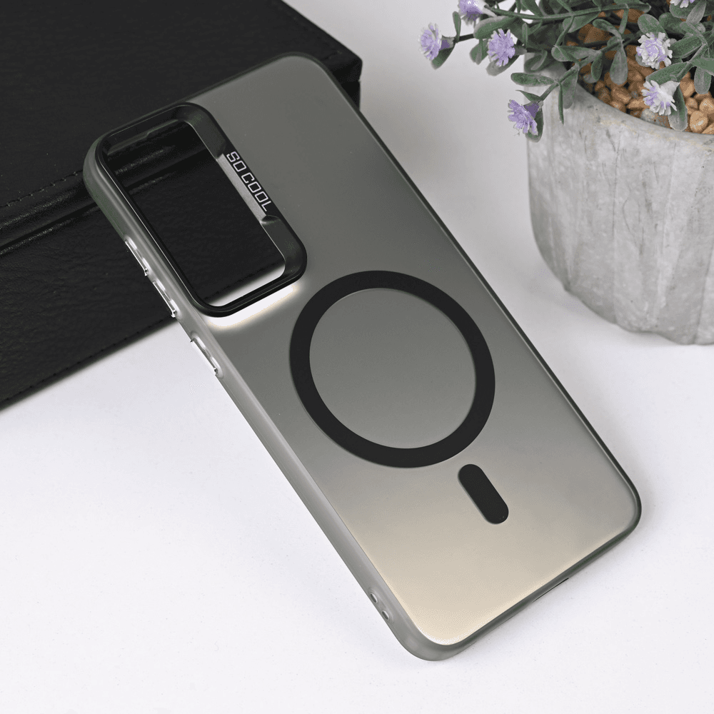 Maska za Samsung S25 Plus Magsafe Clear, Crna