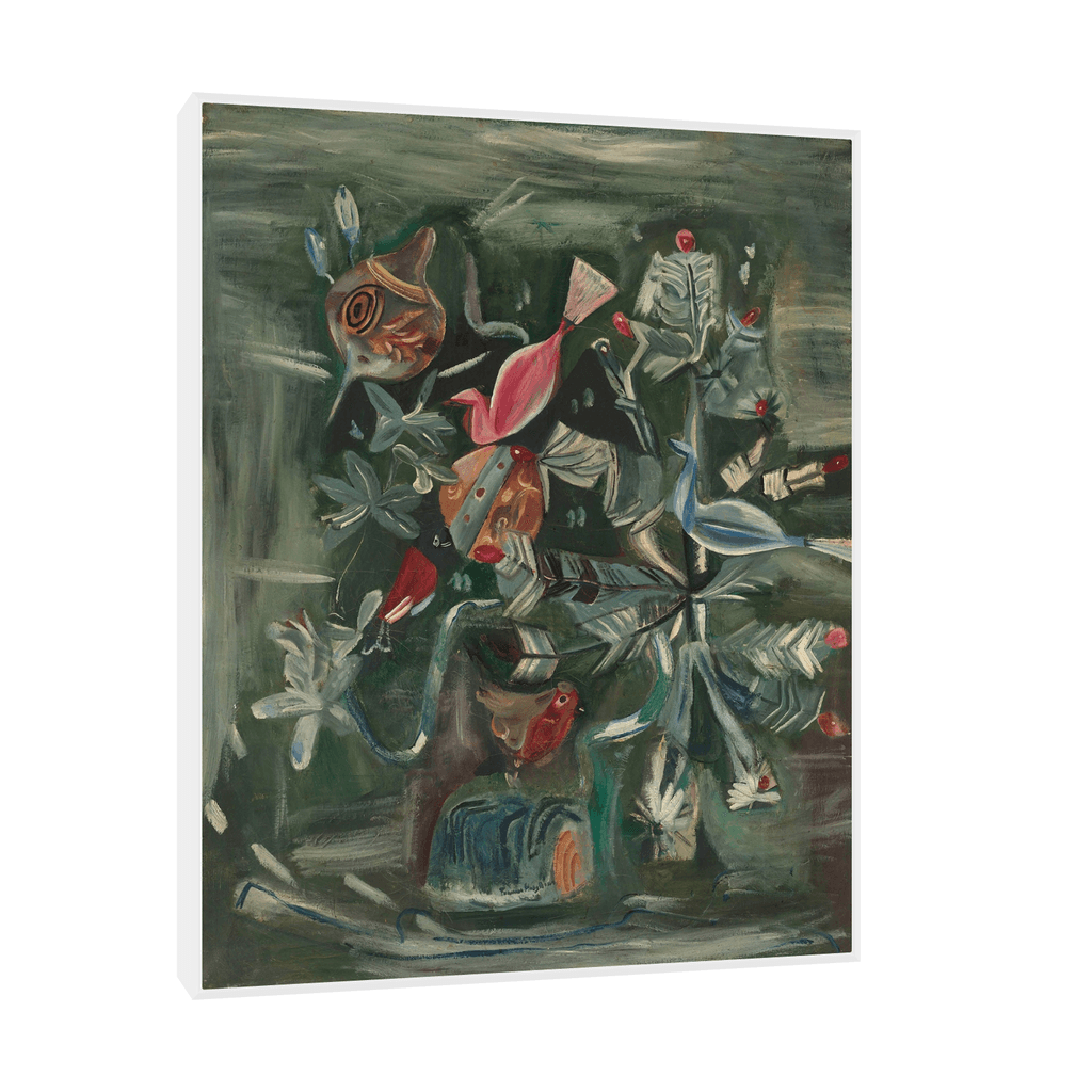 Canvas Slika na platnu Christmas Tree, Frances Hodgkins, 40x50cm, Sa ramom, Beli