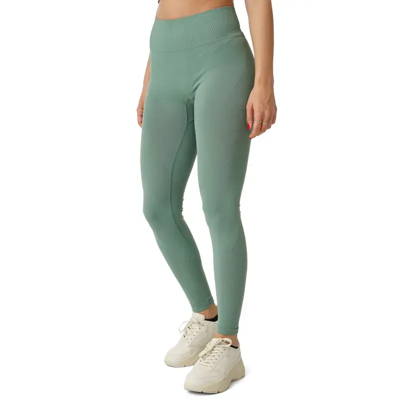 Eastbound Ženske helanke Wms Epic Seamless Tights, Zelene