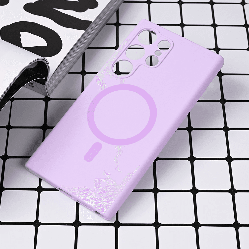 Maska za Samsung S24 Ultra Magsafe Pure color, Lavanda