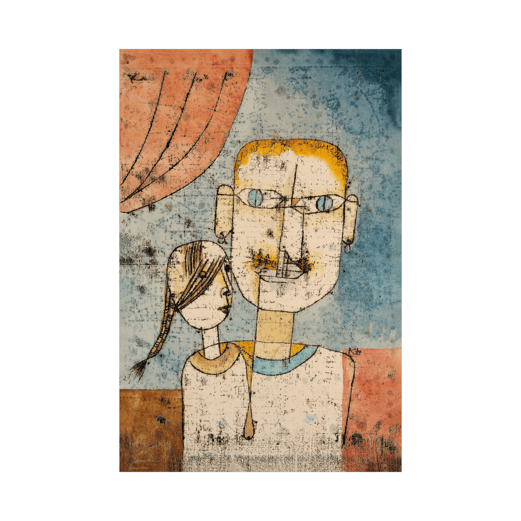 Canvas Slika na platnu Adam and Little Eve, Paul Klee, 50x75cm