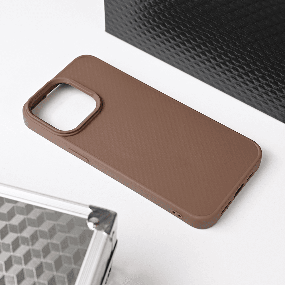 Maska za iPhone 14 Pro Max 6.7 Magsafe Kevlar, Braon