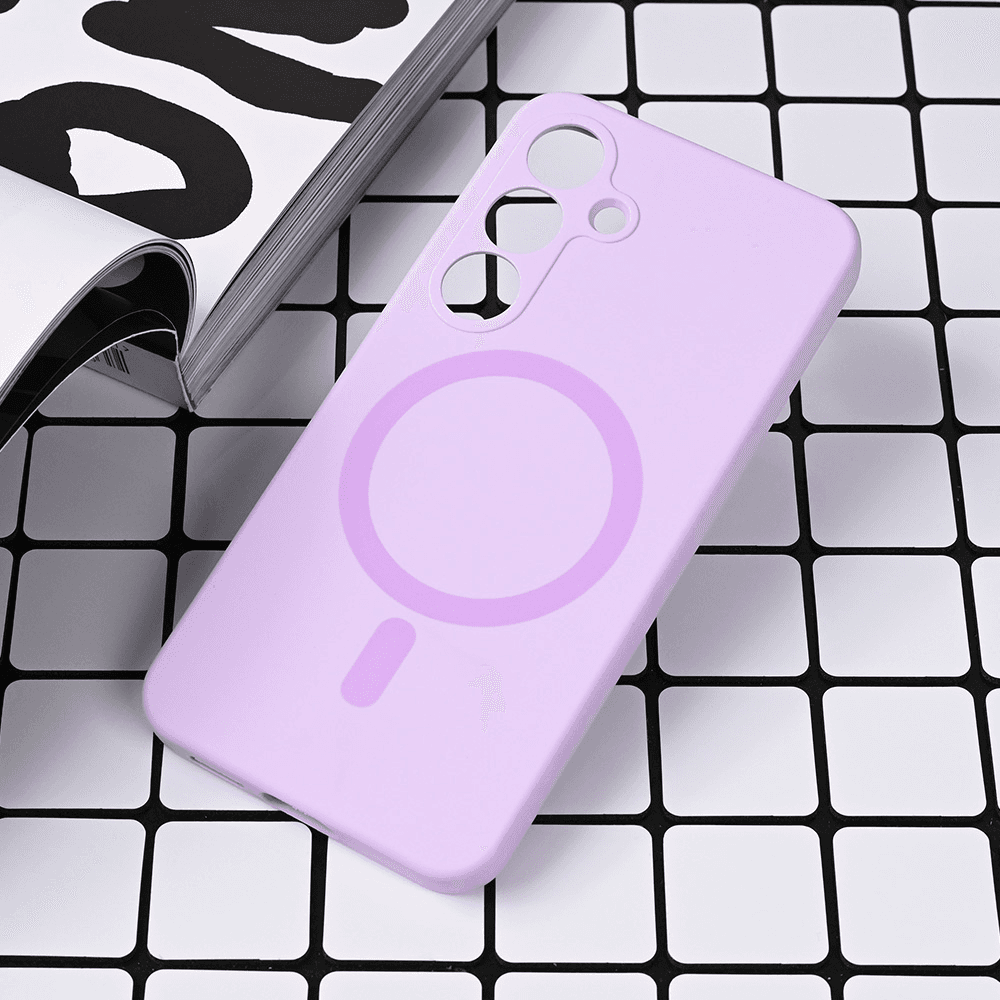 Maska za Samsung S25 Magsafe Pure color, Lavanda