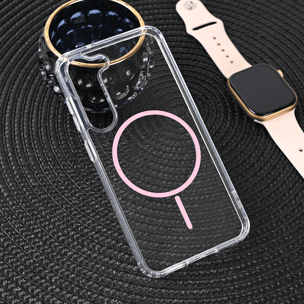 Maska za Samsung S911B S23 Magsafe Color Line, Svetloroze