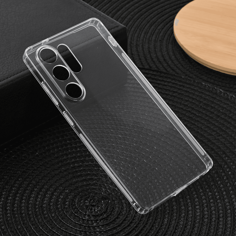 Maska za Samsung S25 Ultra, Ultra Thin sa zaštitom za port, Silikonska, Providna