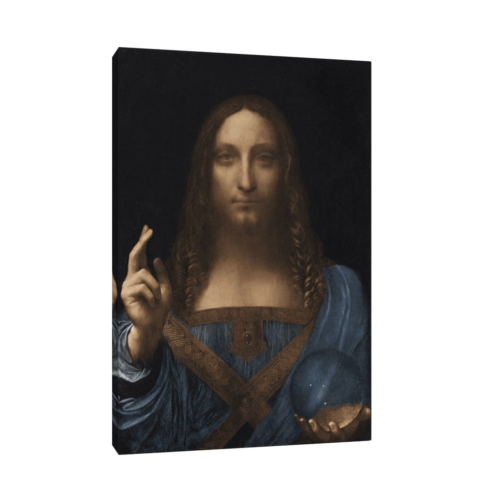 Canvas Slika na platnu Salvator Mundi, Leonardo da Vinci, Bez rama, 30x45cm
