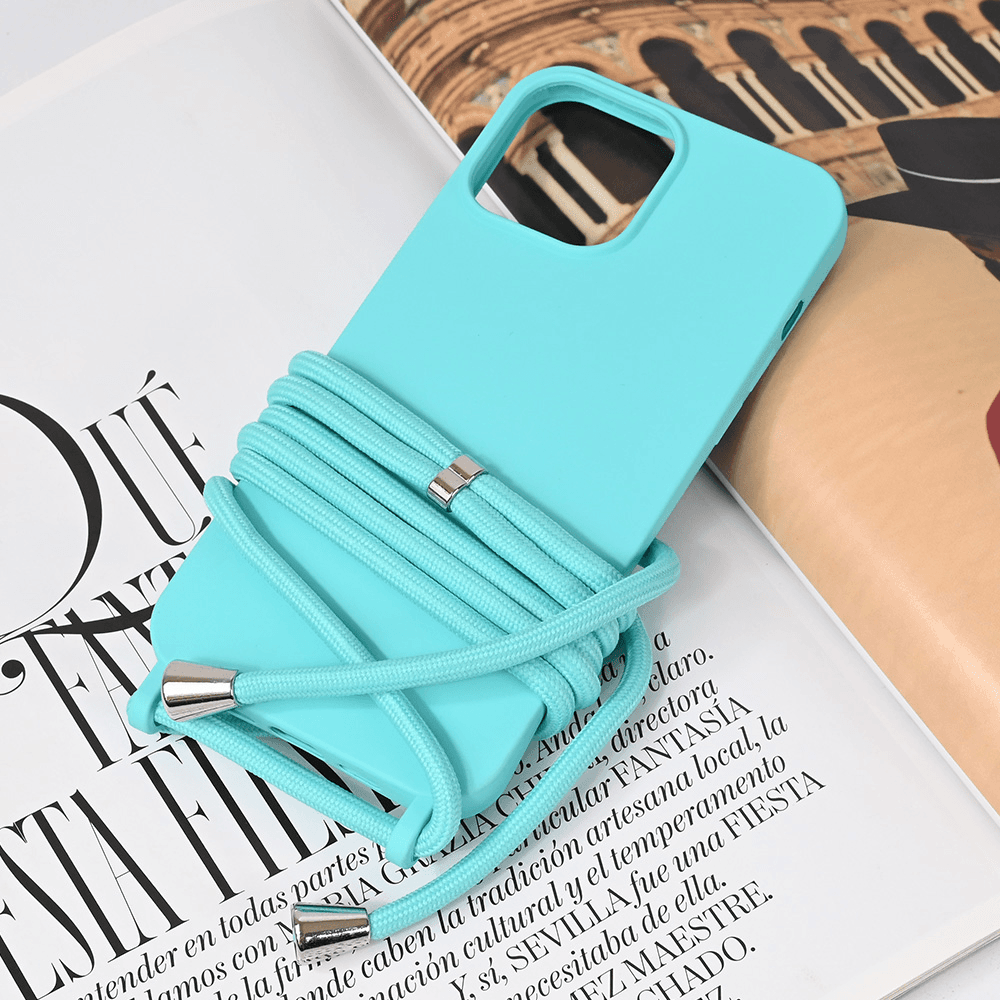Maska za iPhone 13 Pro Max 6.7 Crossbody, Menta