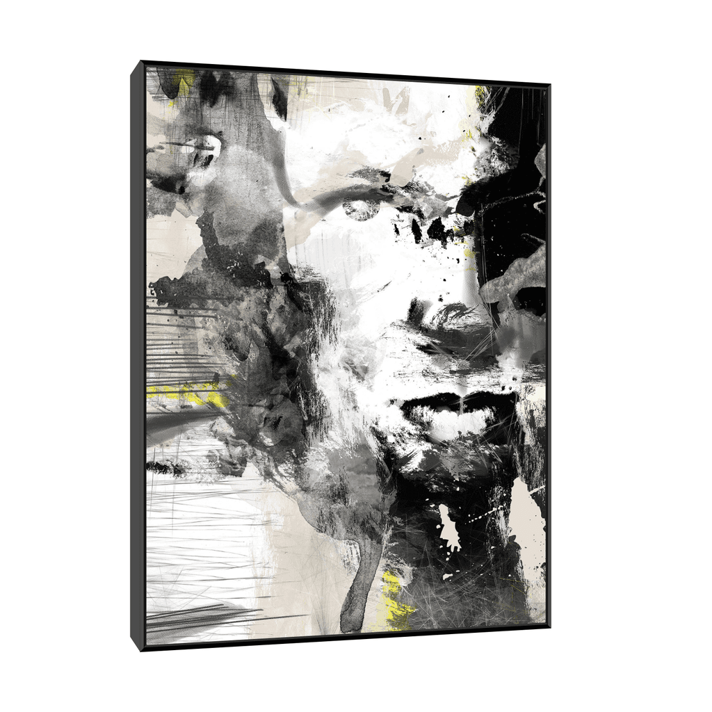 Canvas Slika na platnu Skrivene emocije, 30x40cm, Sa ramom, Crni