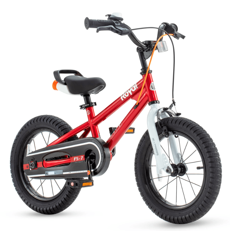 Royal Baby Bicikl za decu BMX Freestyle, 14"/14", Crveni