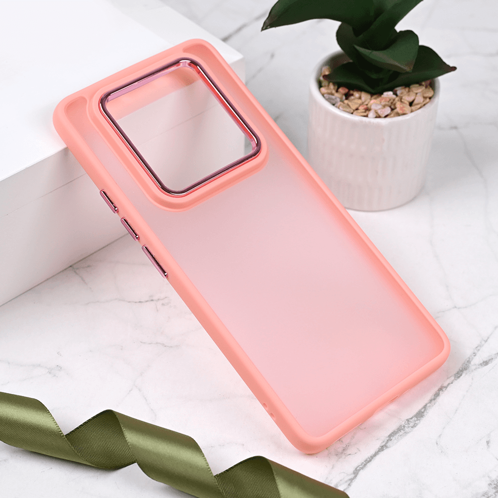 Maska za Xiaomi Redmi Note 14 Pro 5G Shining Camera, Kajsija