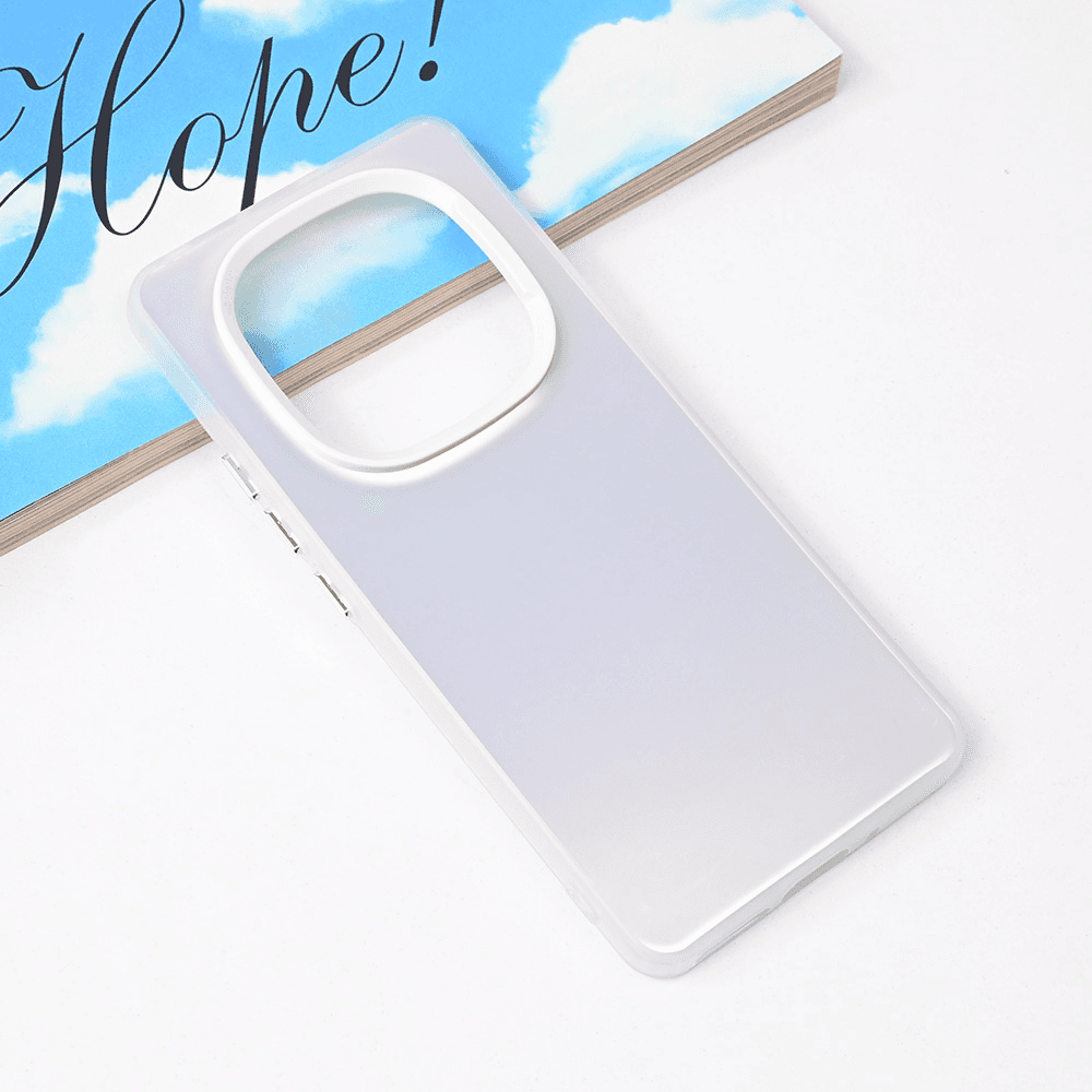 Maska za Xiaomi Redmi Note 14 Pro 4G Clear, Biserna
