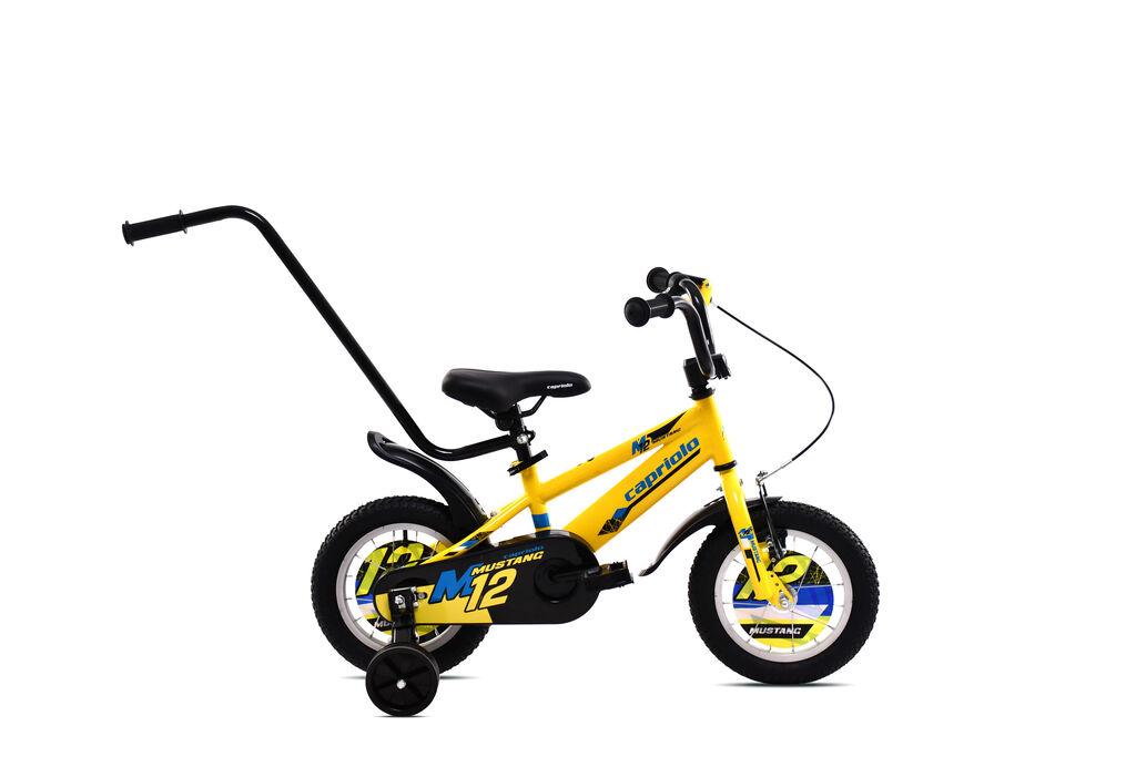 Capriolo Bicikl za decu Mustang, 12", Žuta