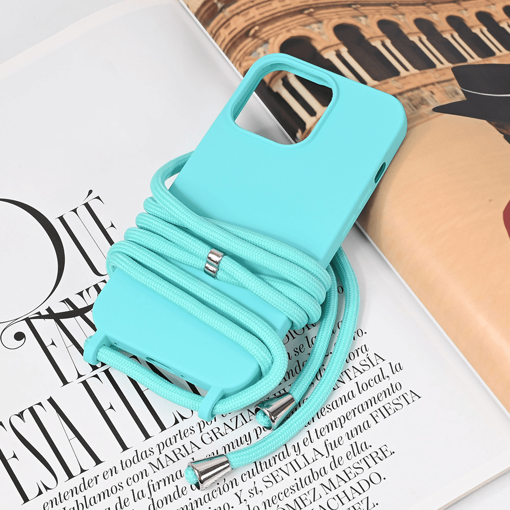 Maska za iPhone 13 Pro 6.1 Crossbody, Menta