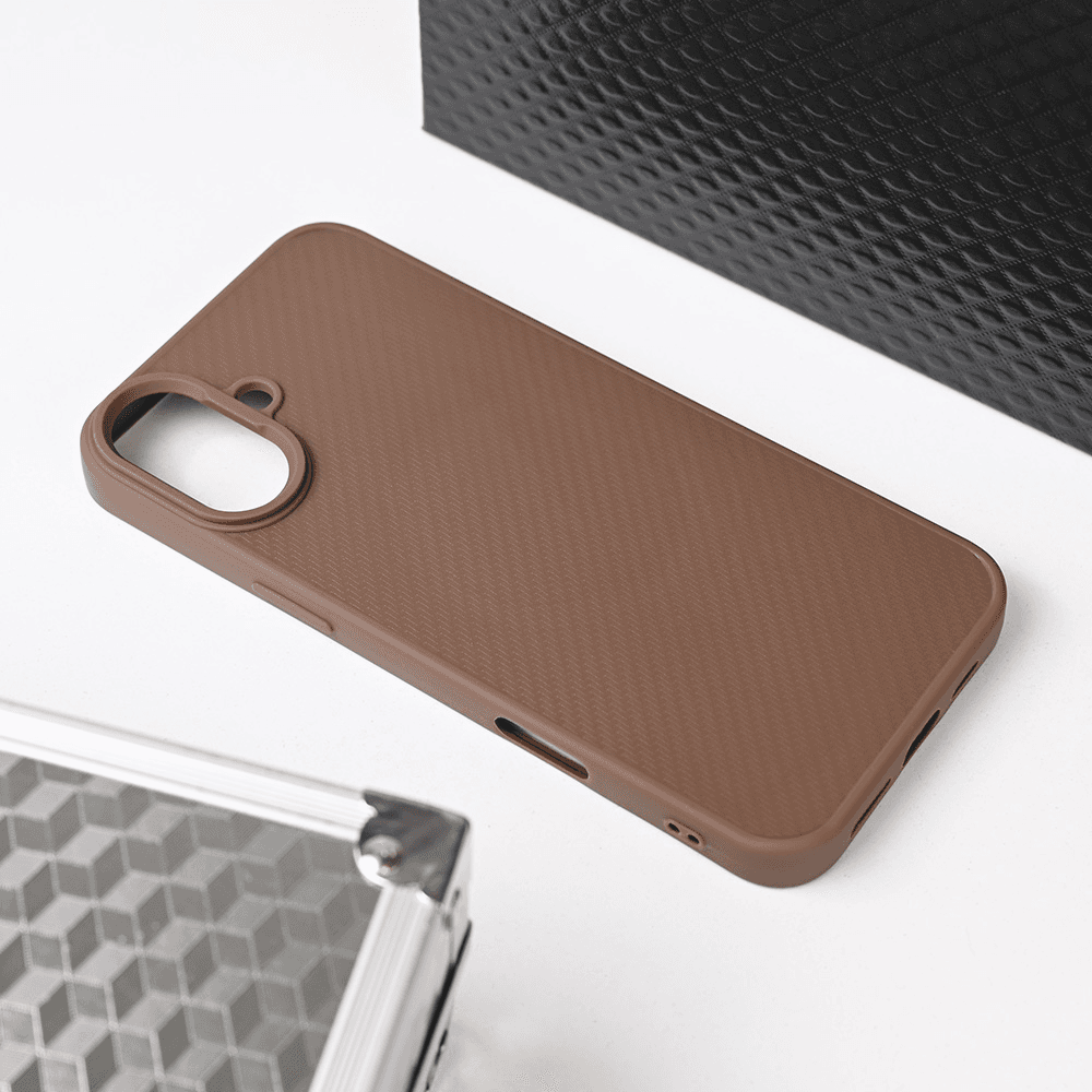 Maska za iPhone 16 Plus 6.7 Magsafe Kevlar, Braon