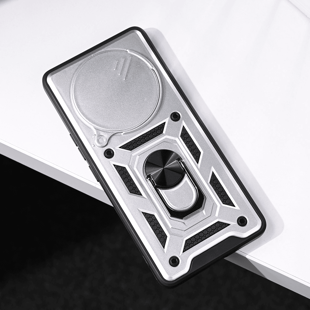 Maska za Honor Magic 7 Lite Hard Shield, Srebrna