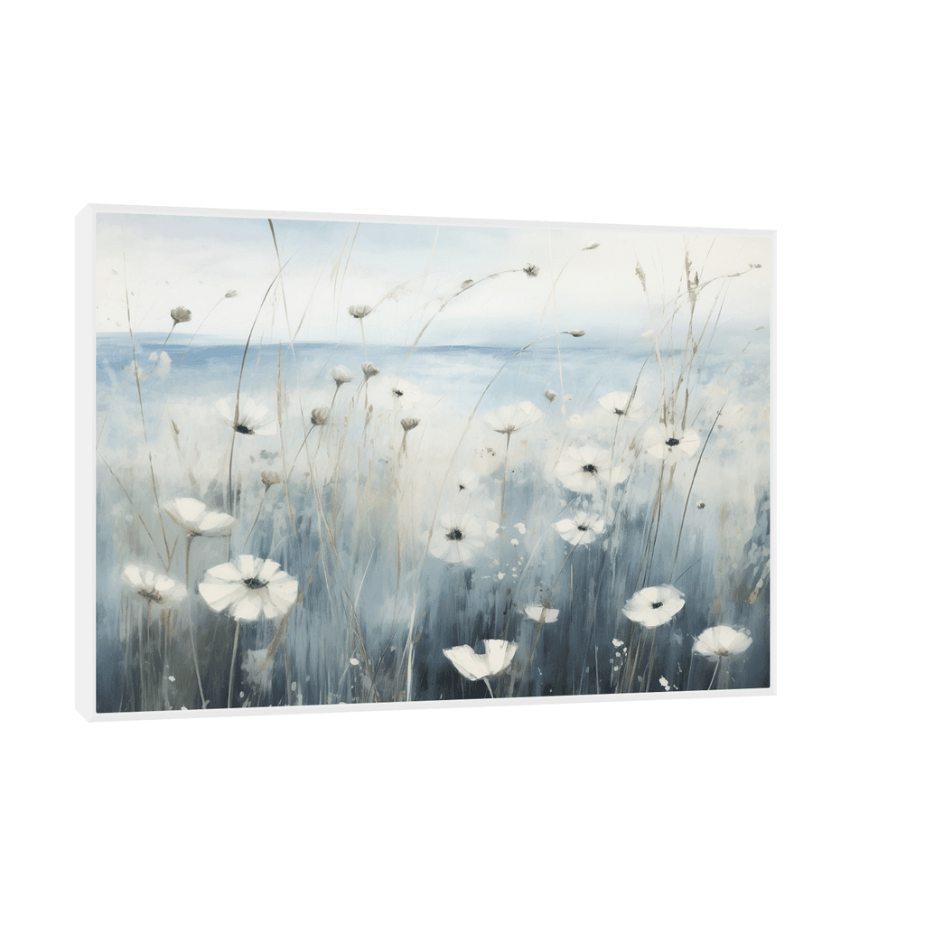 Canvas Slika na platnu Pored mora, 45x30cm, Sa ramom, Beli