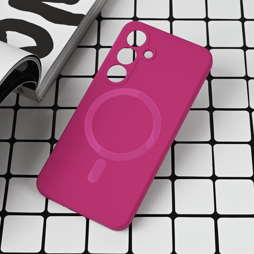 Maska za Samsung S25 Magsafe Pure color, Roze