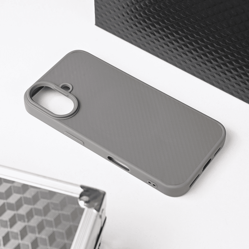 Maska za iPhone 16 6.1 Magsafe Kevlar, Siva