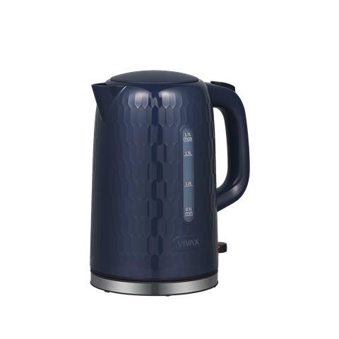 VIVAX Kućni čaјnik WH-178MB, 1.7L, 2200W, Vintidž, Teget