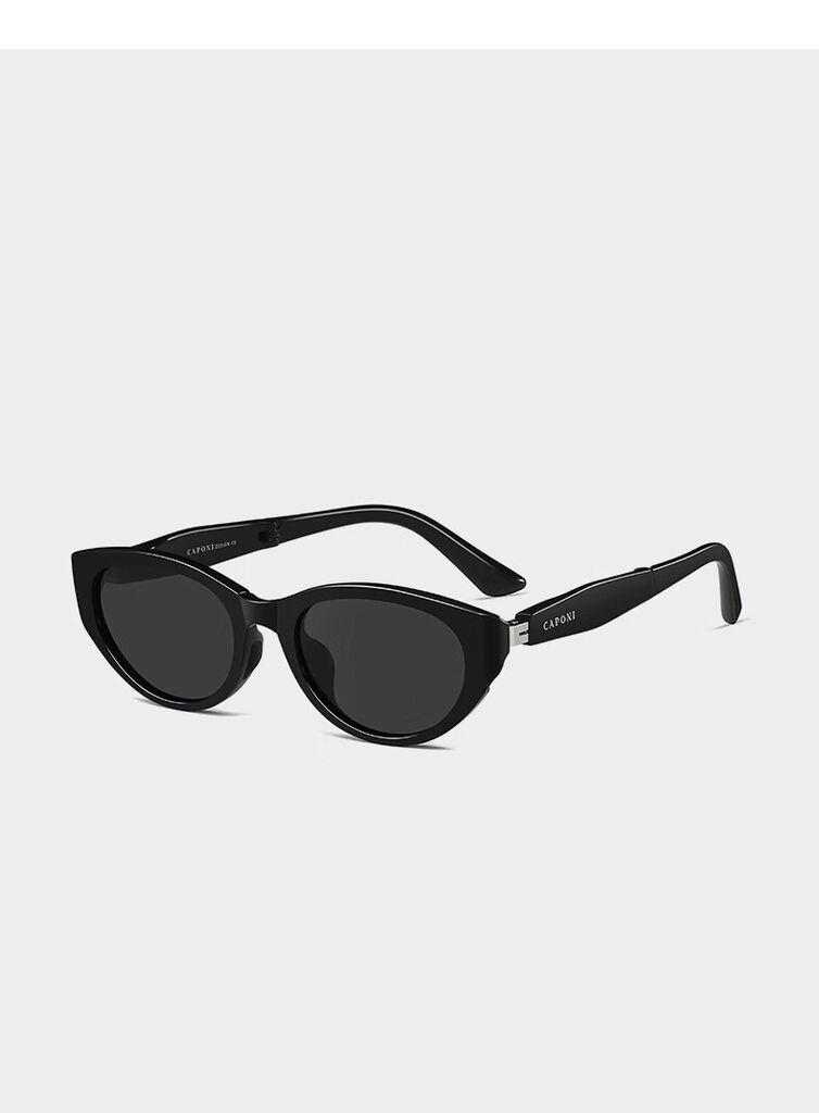 Caponi Unisex naočare za sunce, Crne