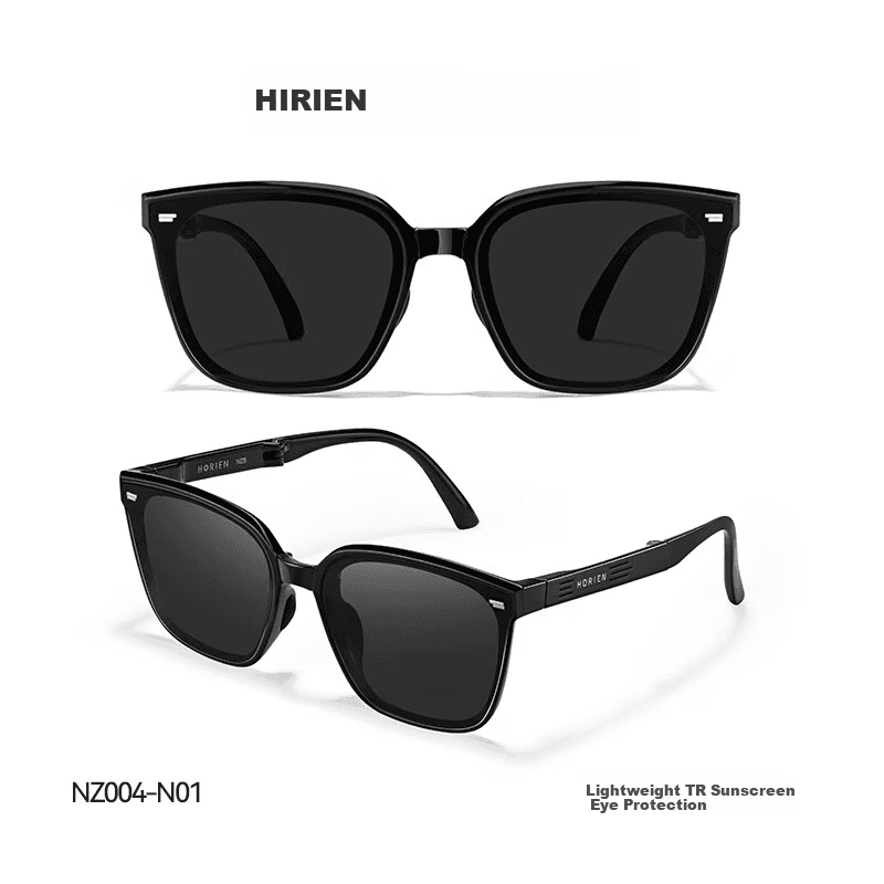 Horien Unisex naočare za sunce, Crne