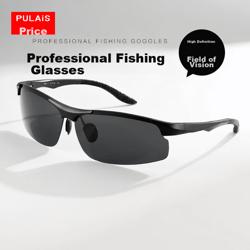 Pulais Unisex naočare za sunce, Crne