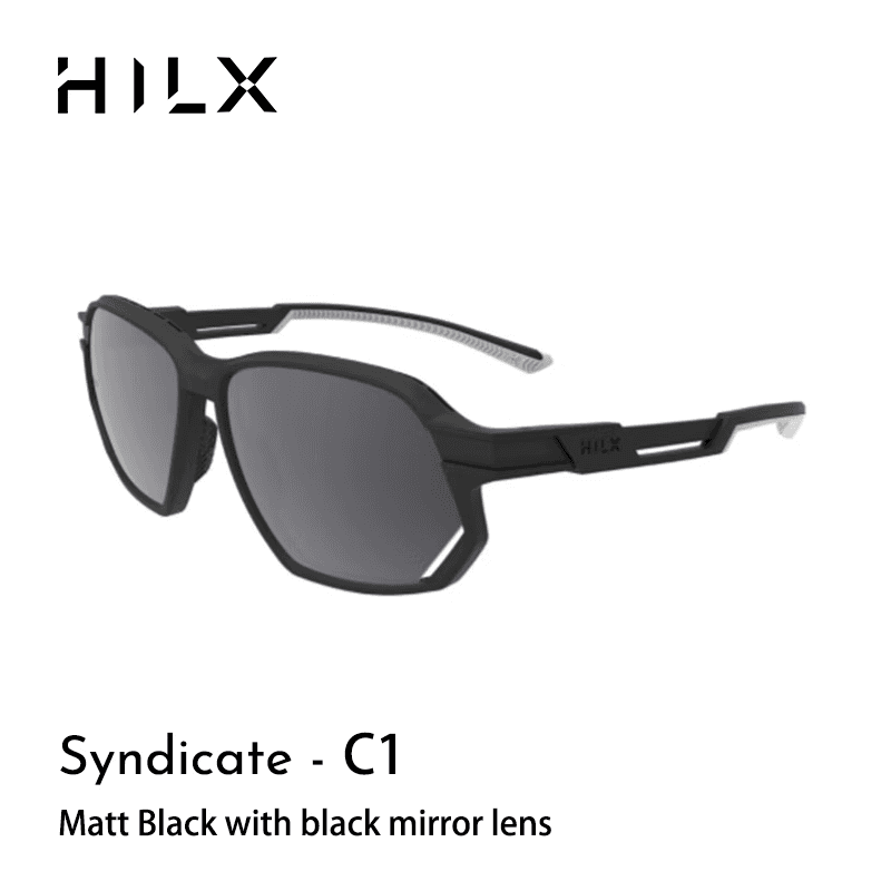 Hilx Unisex naočare za sunce, Crne