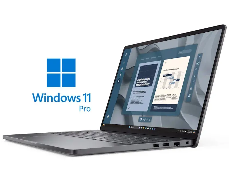 DELL Laptop Pro 16, 16", FHD+, 300nits, AMD Ryzen 5 220, 8GB, 512GB SSD, Backlit, FP, Win11Pro