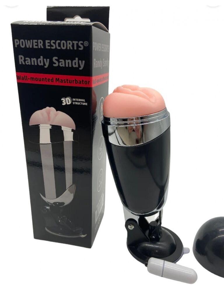 Masturbator sa vibracijom Randy Sandy, 22cm