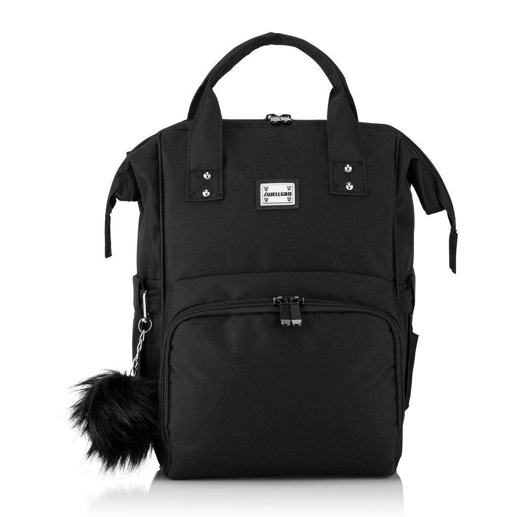 Aberto Design Torba za pelene Anne Bebek, Crna