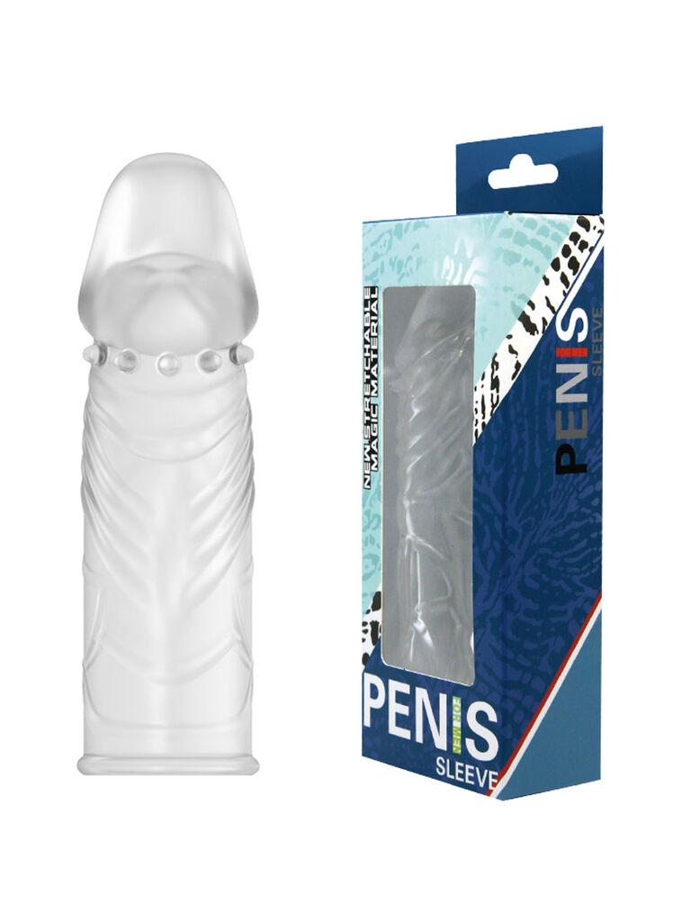 Navlaka za penis, 12.8cm, Providna