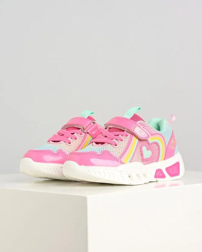 Emelie Strandberg Patike za devojčice D546, Svetleće, Roze