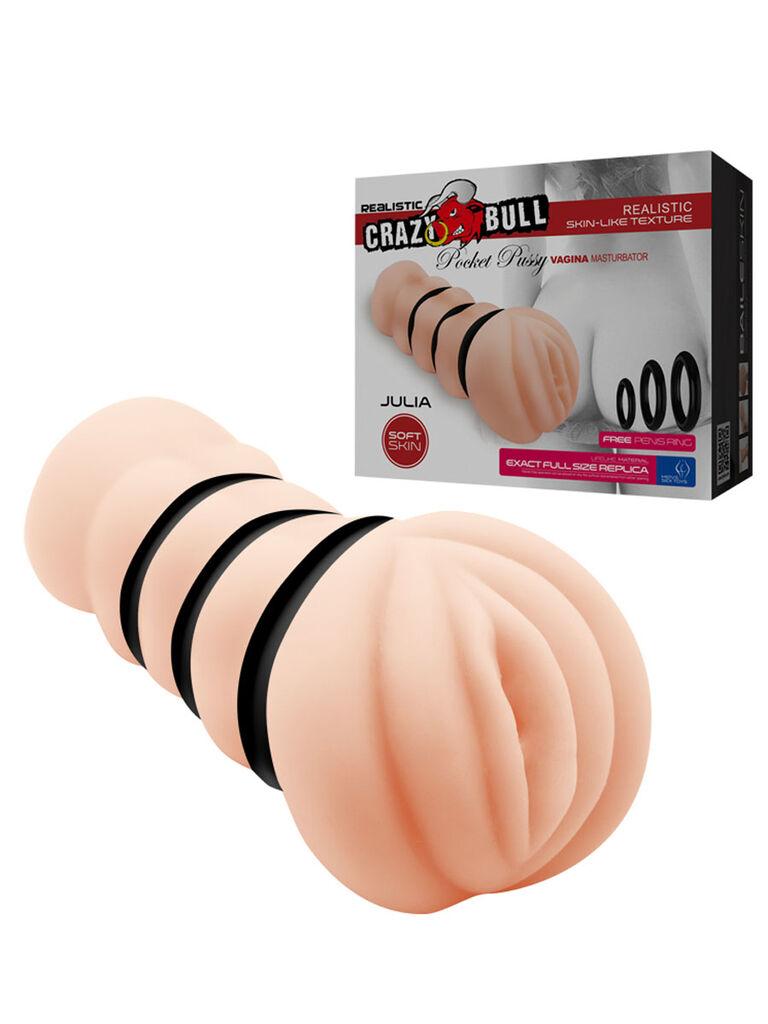 Masturbator Crazy bull Julia, 15.5cm