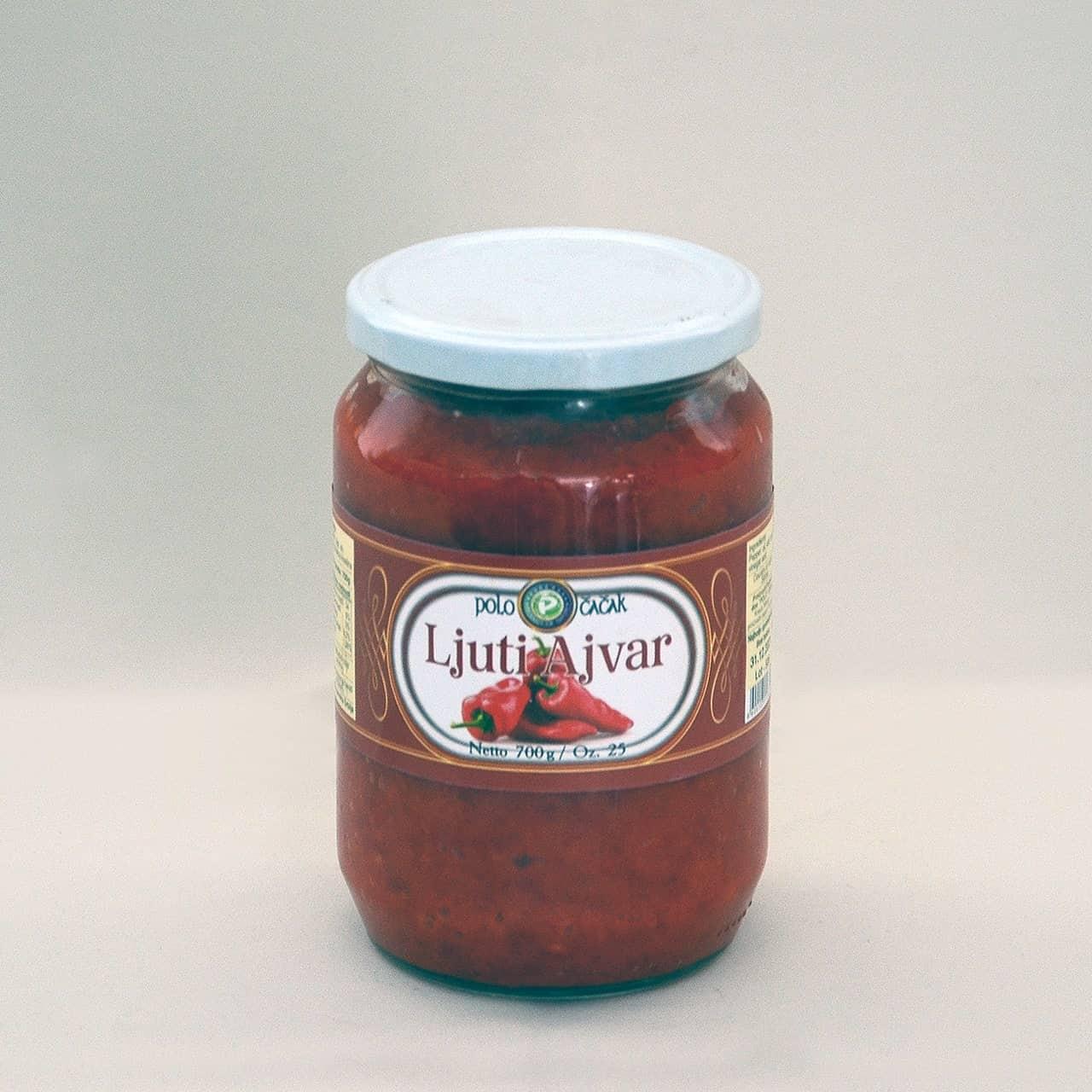 Ajvar ljuti, 700g