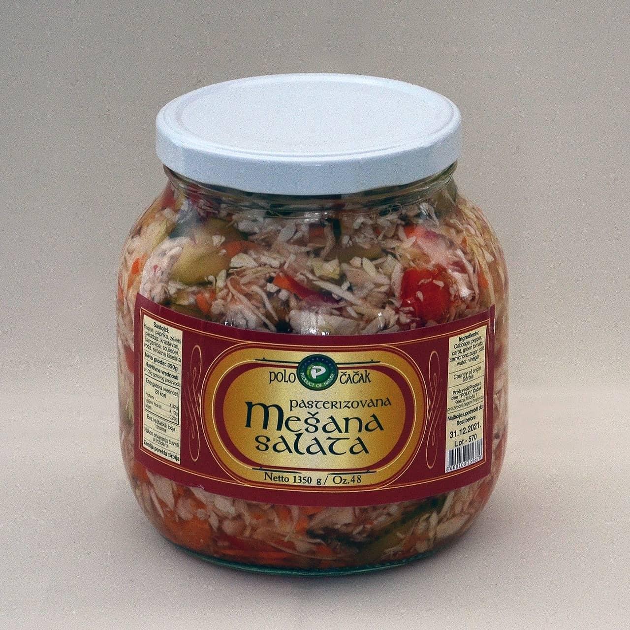 Mešana salata, 1350g