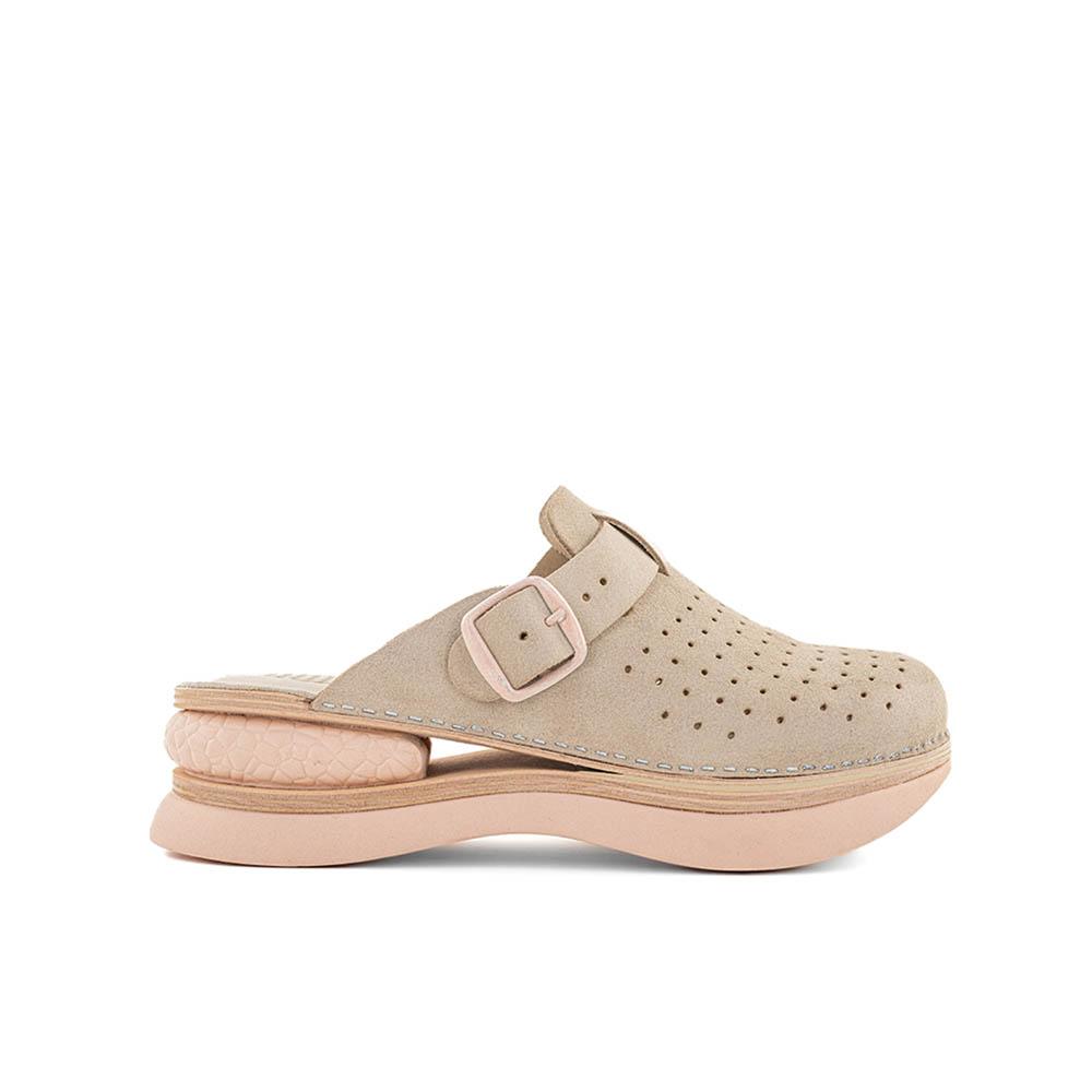 Bianco Molina Ženske vazdušne klompe, Bež-roze