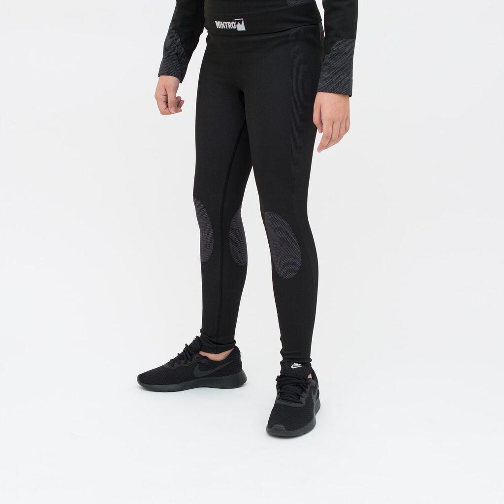 Wintro Ski helanke Underwear pants, Crne
