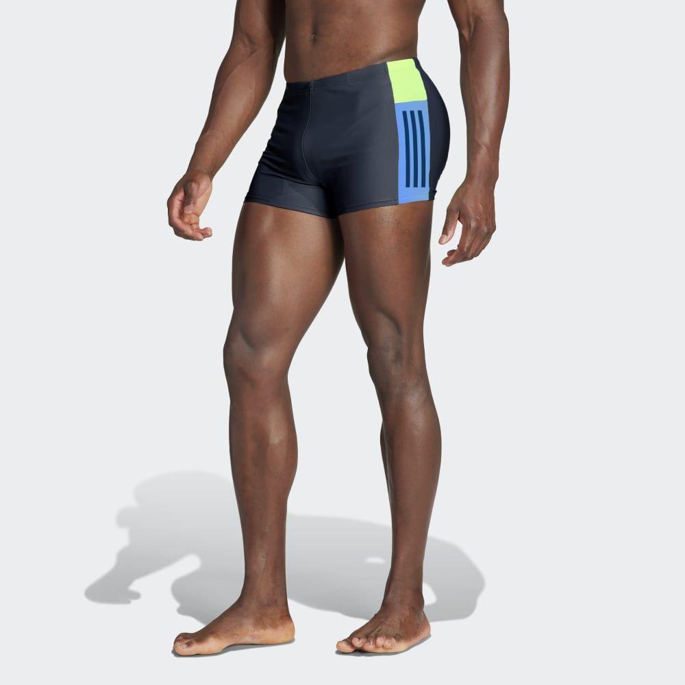 Adidas Muške kupaće gaće Block 3s Boxer, Crne