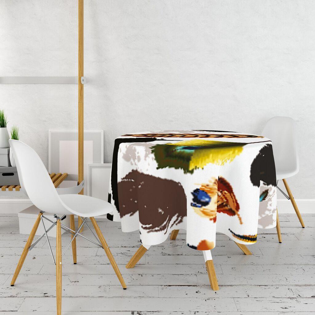 Hermia Stolnjak Tblc 19, 160cm, Šareni