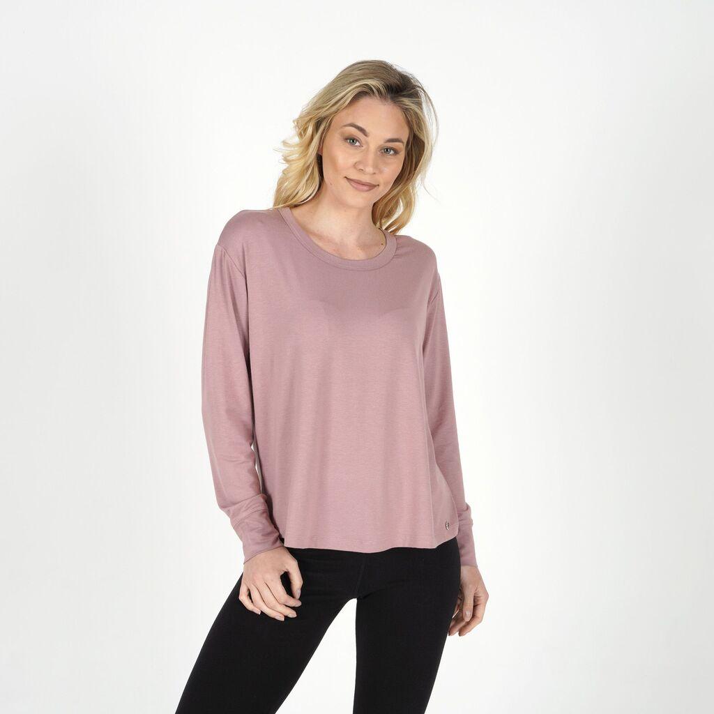 Rang Ženska majica dugih rukava Novalee, Roze