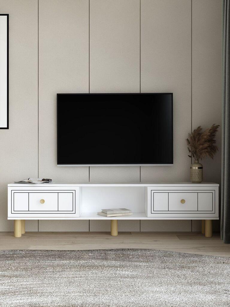 Hanah Home TV Komoda Dario Bohem, Bela