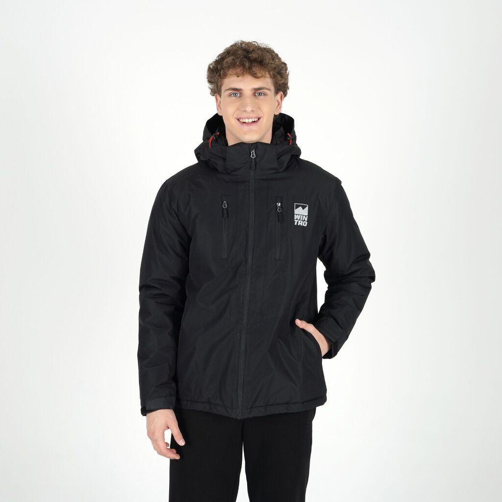 Wintro Muška jakna Alan, Crna