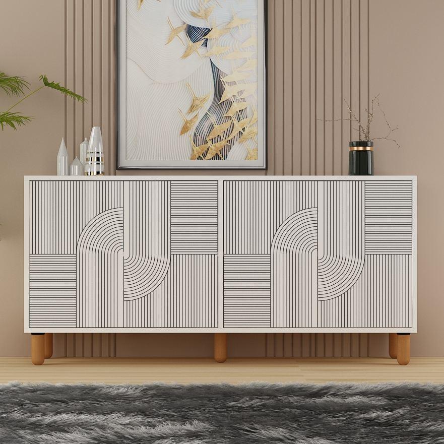 Hanah Home Komoda Desso, Bela