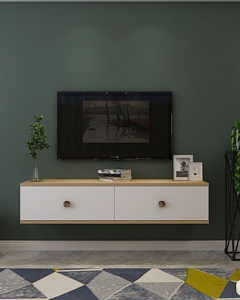 Hanah Home TV Komoda Zuzu 120, Hrast